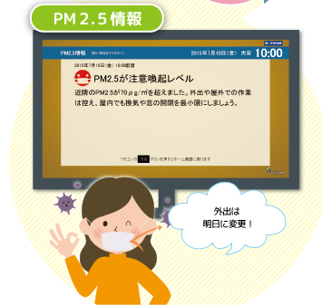 PM2.5情報